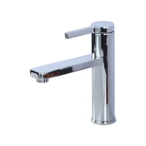 S526a5c7a7cb54167aaa42bee4fe6d028M.webp Bagnolux Brass Chrome Deck Mounted Single Hole And Handle Hot Cold Bathroom Mixer Sink Tap Basin Faucet Vanity Water Tapware